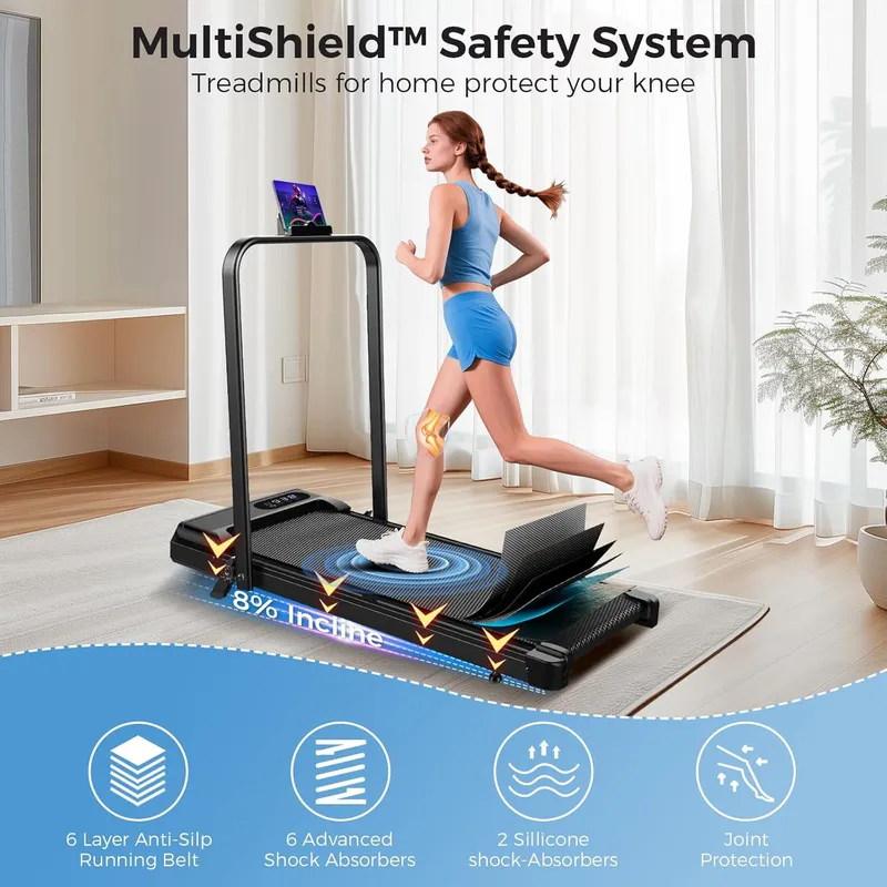NXSCI 3 in 1 Portable Under Desk Treadmills for Home